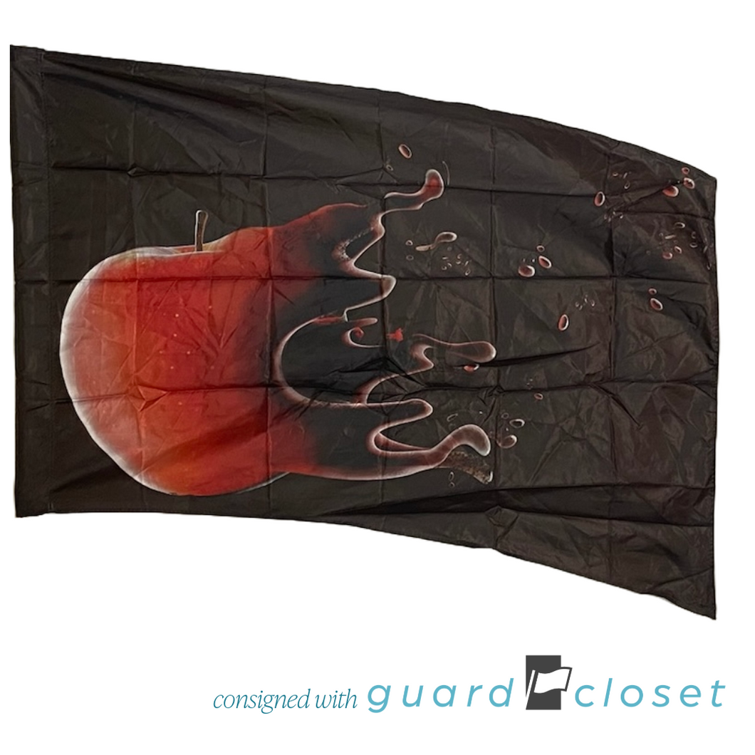 13 Black Red Melting Apple Flags by Band Shoppe