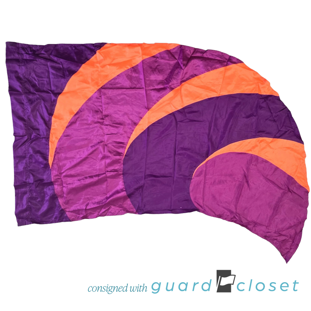 12 Purple Orange Flags by American Band
