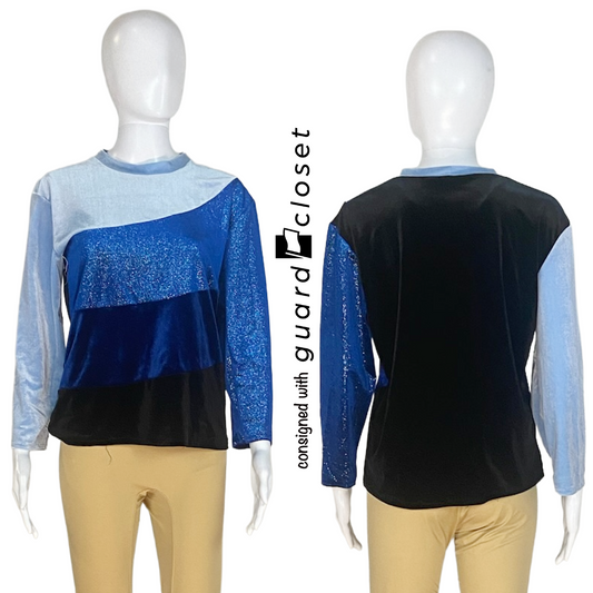 24 Shades of Blue Performance Tops