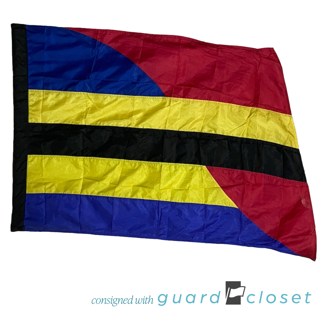 18 Blue Yellow Dark Pink Flags by American Band