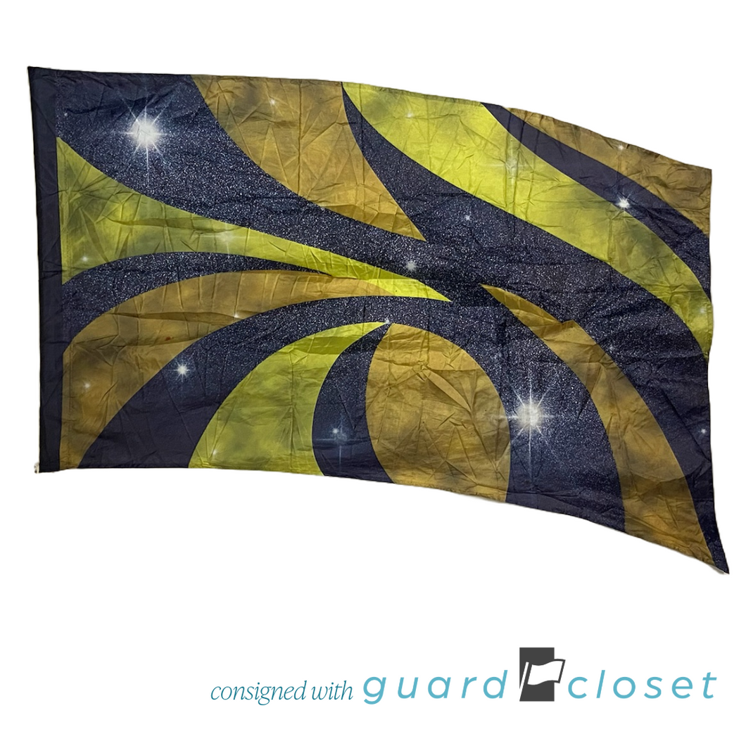 10 Yellow F1 Aurora Flags by StylePlus