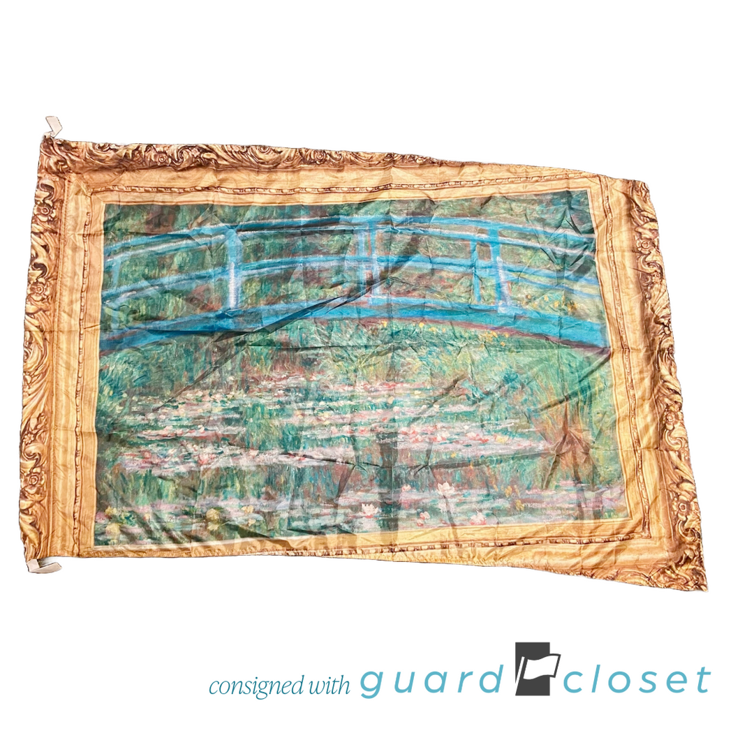 10 Monet Water Lily Pond Impressionist Painting Art Flags by Algy