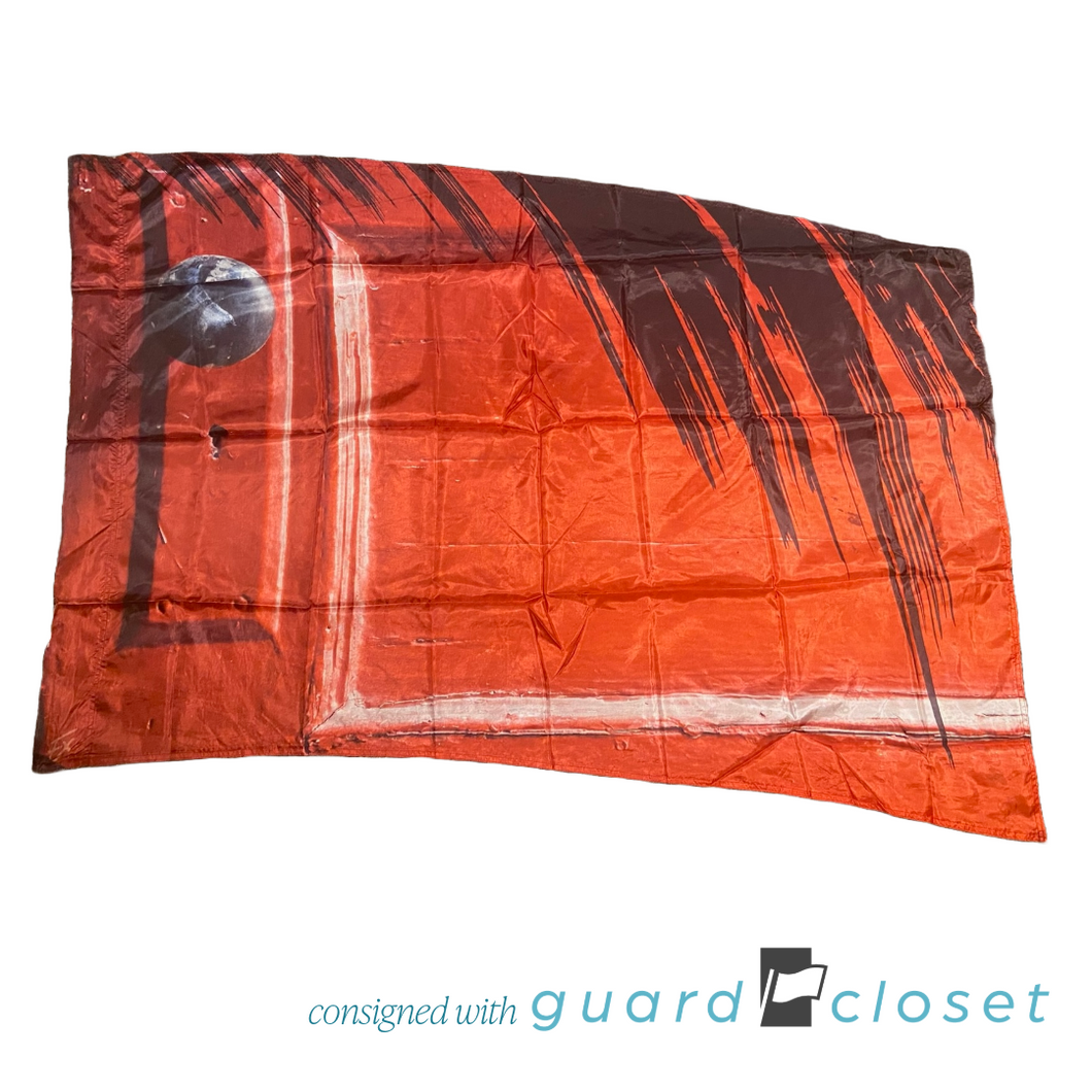 16 Red Spooky Scary Door Flags by Field & Floor FX