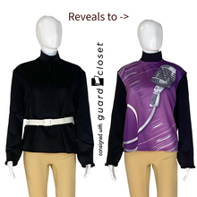 Load image into Gallery viewer, 49 Black to Purple Reveal Microphone Performance Tops by G2 Performance
