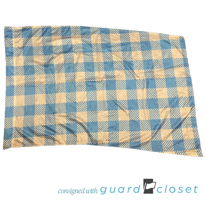 10 Blue Checker Tablecloth Picnic Flags by Field & Floor FX