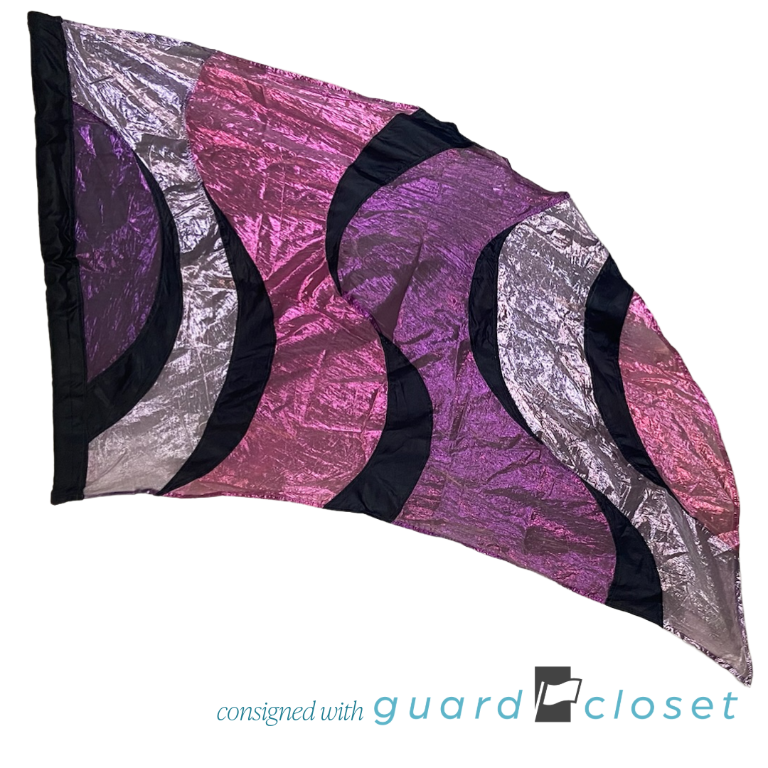 10 Shades of Purple and Black Flags by StylePlus