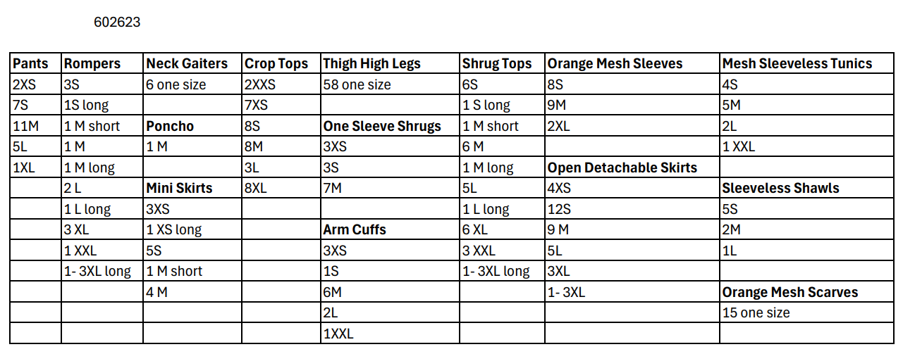 38 Neon Orange and Purple Varied Costumes by Creative Costuming & Designs