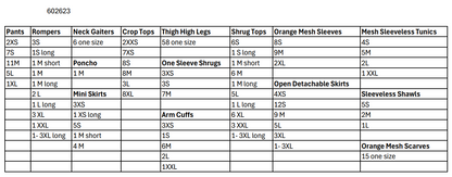 38 Neon Orange and Purple Varied Costumes by Creative Costuming & Designs