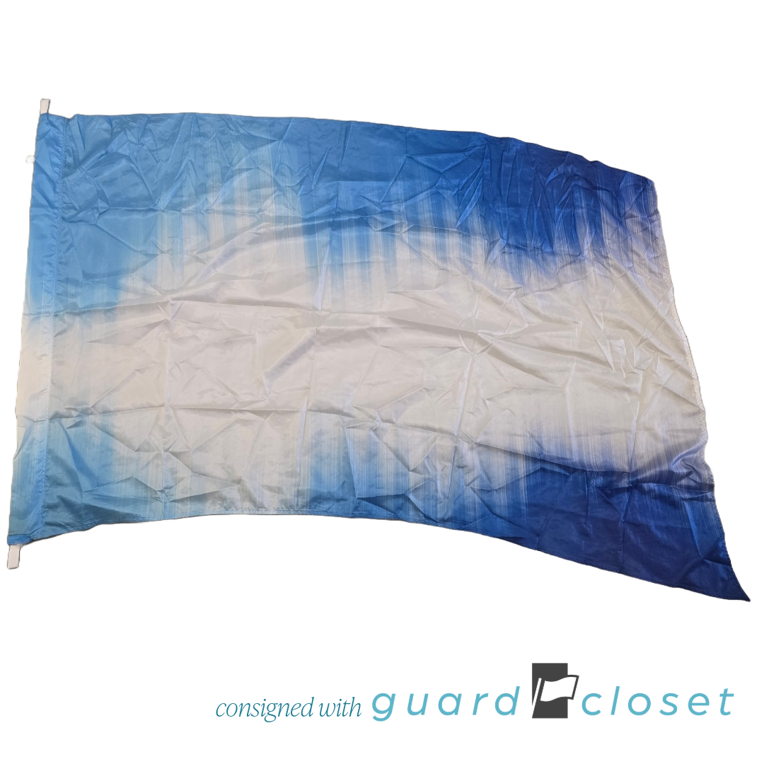 19 Blue White Gradient Flags by McCormicks