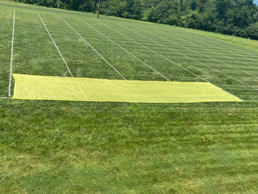 2 Yellow Oversized Banners
