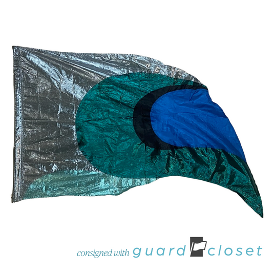 13 Shades of Green and Blue Flags