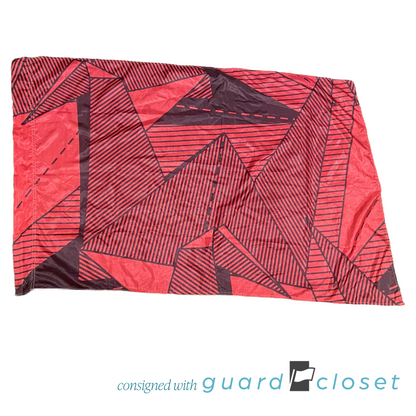11 Fuschia Black Origami Pattern Flags by Field & Floor FX