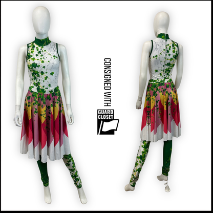 Pink flower bloom skirts | Dance Sophisticates | Set of 21