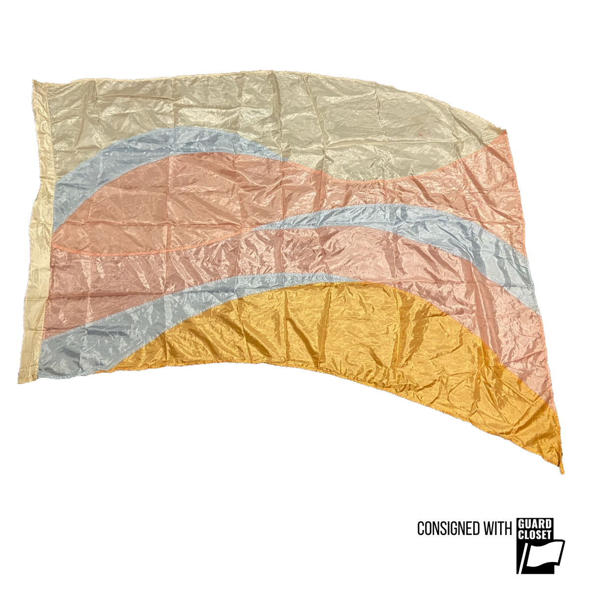 Pastel Waves Flags | McCormicks | Set of 16