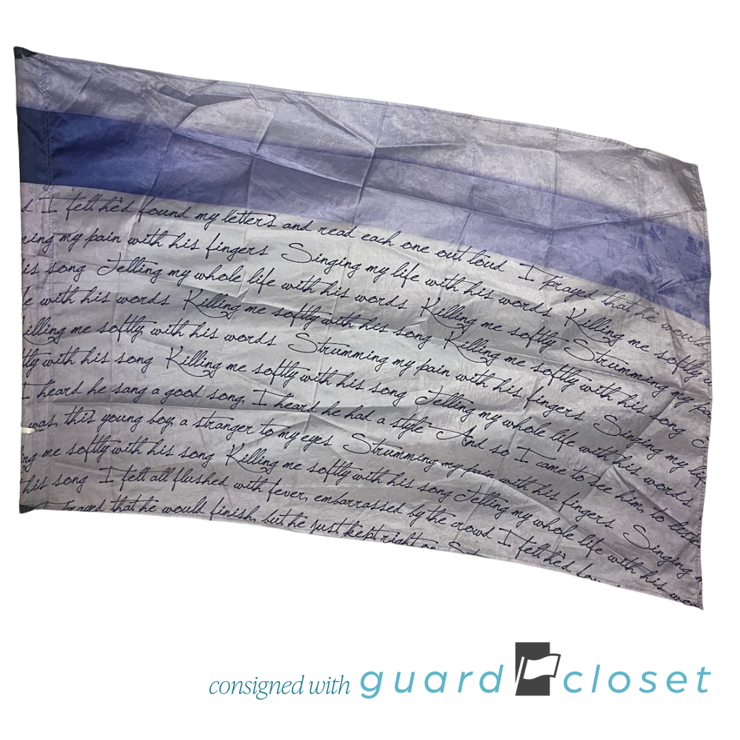 7 Shades of Purple Diary Text Flags