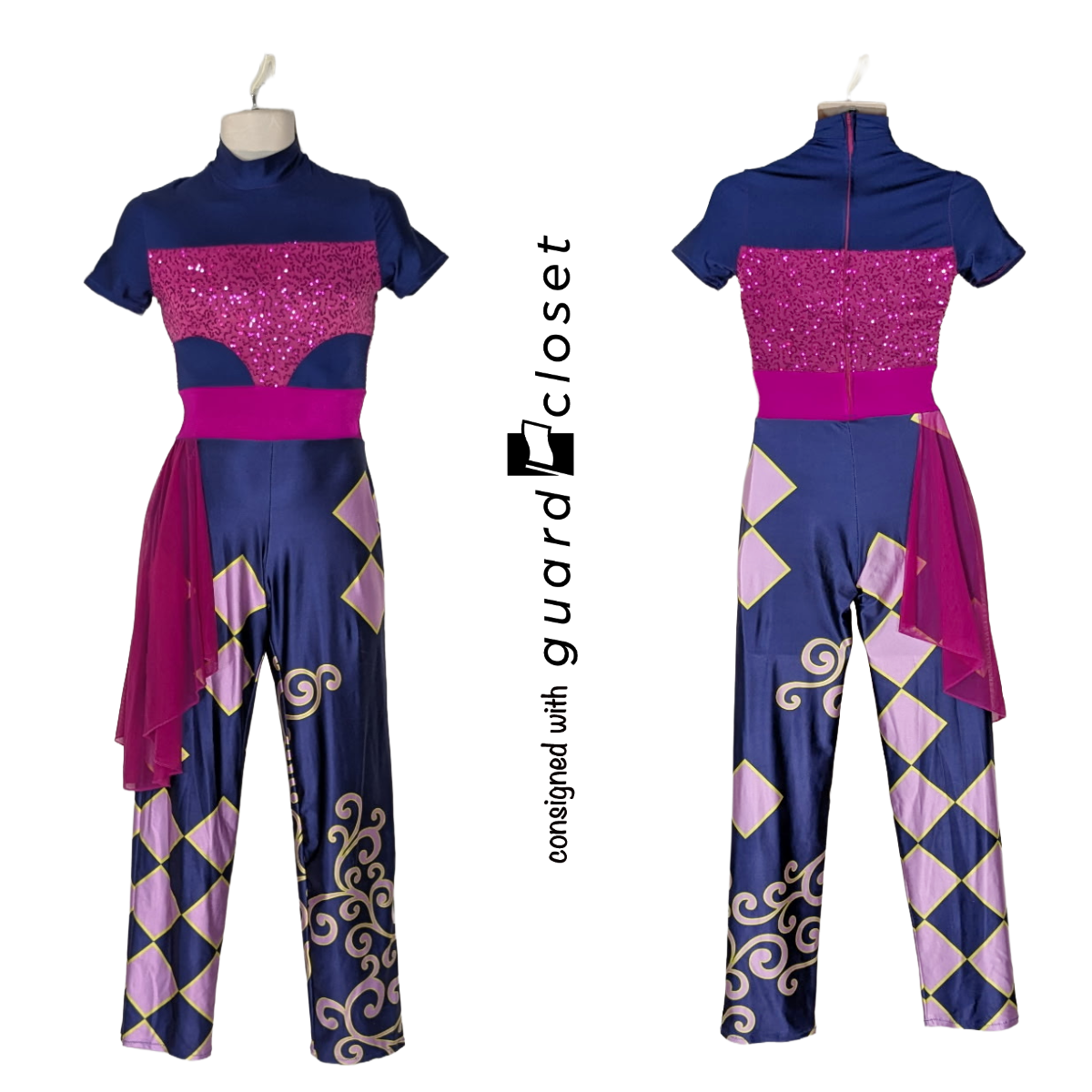 15 Hot Pink Navy Blue Lavender Tank Skirted Unitards + 1 Short Sleeve Unitard
