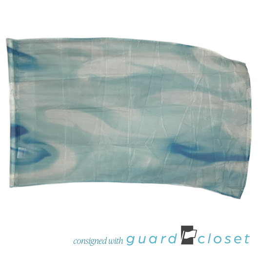 Shades of Blue Water Flags | StylePlus | Set of 10