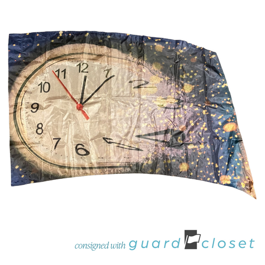 22 Dark Blue and Neutral Clock Flags by Digital Performance Gear