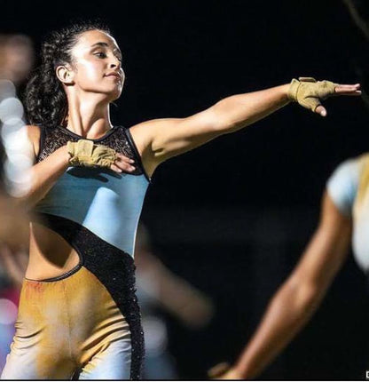 32 Blue Muted Gold Black Varied Costumes by Showday