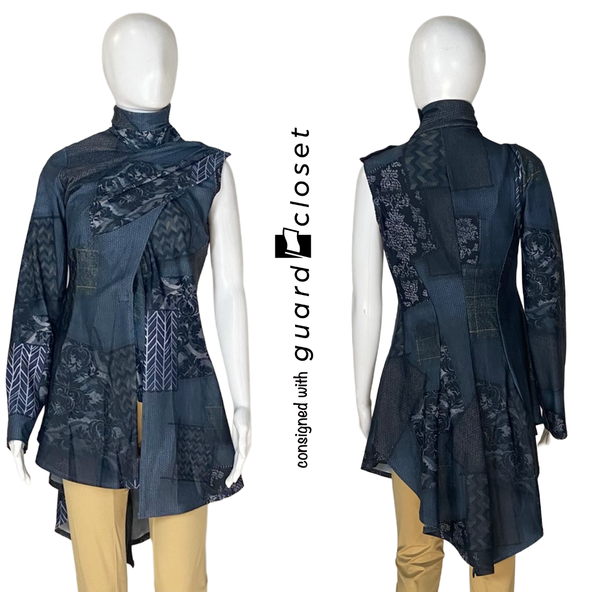 Shades of Gray Wrap Tunics | Creative Costuming & Designs | Set of 20