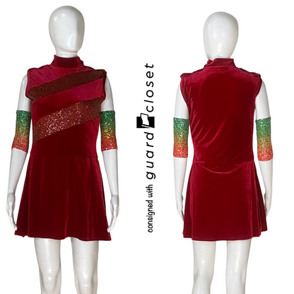 16 Red to Gray Convertible With You Girls Tunics  by A Wish Come True