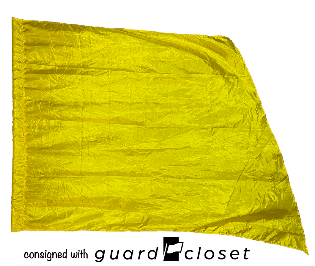 13 Solid Lemon Yellow Flags guardcloset