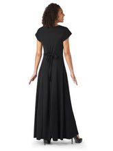 Load image into Gallery viewer, PIPPA (Style #113) - Cowl Neck, Cap Sleeve Dress Cousins Concert Attire
