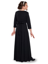 Load image into Gallery viewer, NATALIE (Style #125Y) - Scoop Neckline 3/4 Sleeve Dress - Youth Cousin&#39;s Concert Attire
