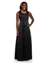 Load image into Gallery viewer, PENELOPE (Style #200) - Scoop Neck, Sleeveless Satin Dress Cousins Concert Attire
