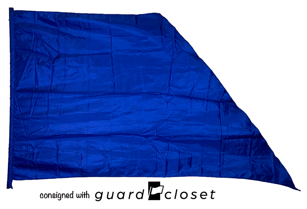 6 Solid Blue Flags guardcloset