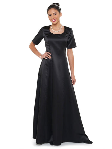 ZOEY (Style #205) - Scoop Neck, Short Sleeve Dress Cousins Concert Attire