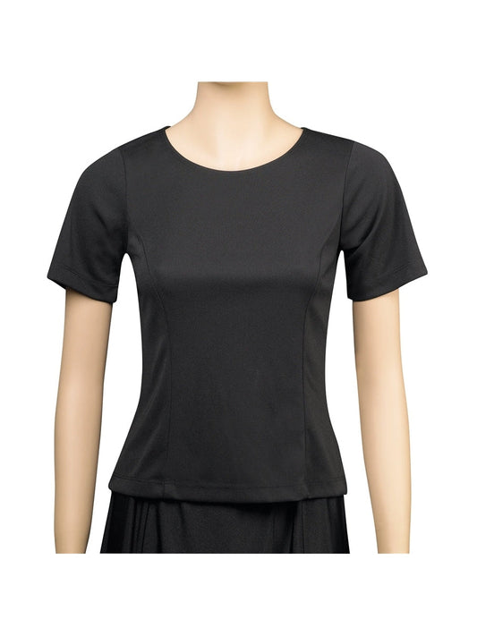 MELONY (Style #2201) - Scoop Neck Short Sleeve Blouse Cousins Concert Attire