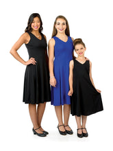 Load image into Gallery viewer, LIBBY (Style #401Y) - V-Neck Sleeveless Show Choir Dress-Youth Cousin&#39;s Concert Attire
