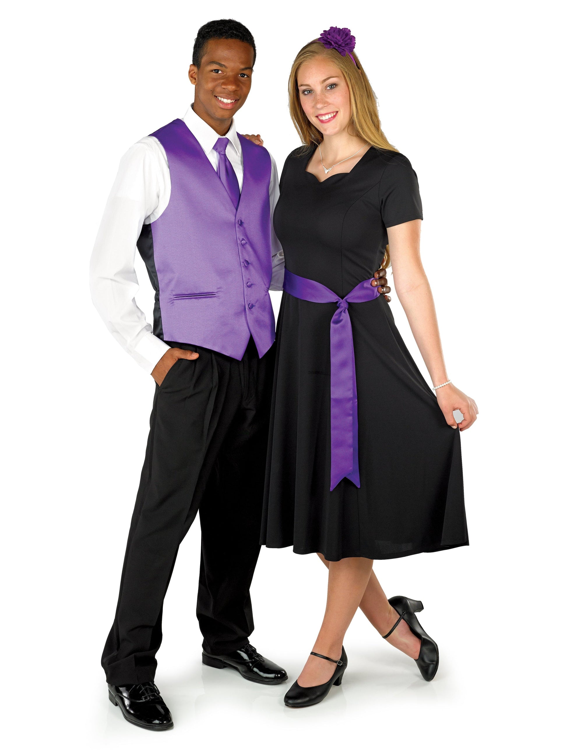SASHA (Style #280) - Long Satin Sash Cousins Concert Attire
