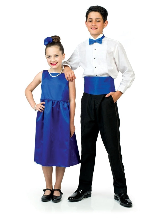 AUDREY (Style #425Y) - Boat Neck Sleeveless Show Choir Dress - Youth Cousin's Concert Attire