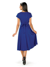 Load image into Gallery viewer, RACHEL (Style #443Y) - Sweetheart Neck Short Sleeve Show Choir Dress - Youth Cousin&#39;s Concert Attire
