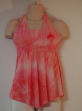 Load image into Gallery viewer, 9 pink &quot;Trilogy&quot; tie dye halter tops A Wish Come True
