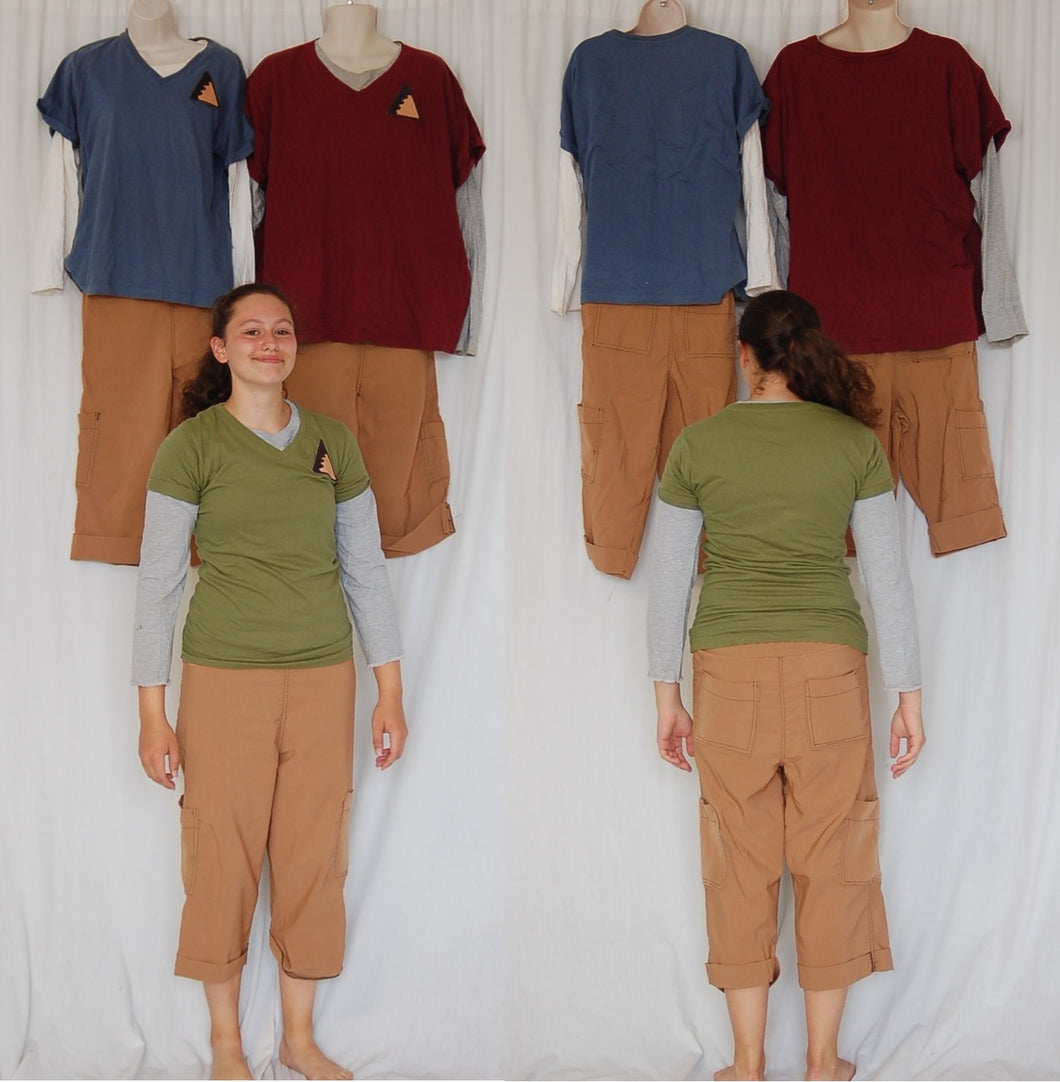5 Complete Uniforms (tops & Pants) guardcloset