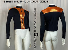 Load image into Gallery viewer, 55 Total Tops/50 Total Bottoms- Orange/black guardcloset
