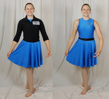 Load image into Gallery viewer, 12 2-piece Blue Flight Attendant Costumes guardcloset
