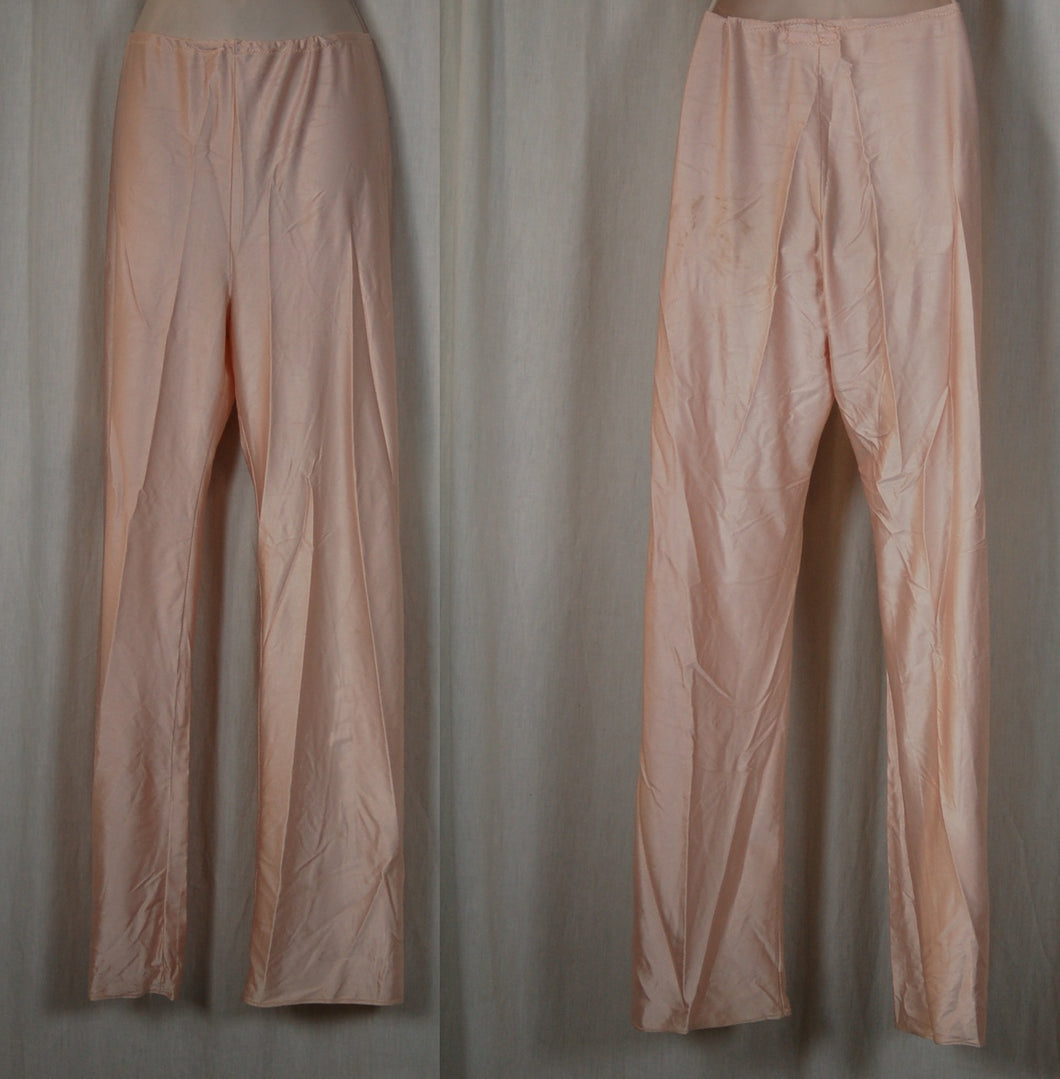 12 Pink Elastic Waist Pants guardcloset
