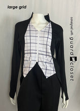 Load image into Gallery viewer, 7 Total White Insert Zip Up &quot;tuxedo&quot; Jackets G2 Performance

