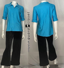 Load image into Gallery viewer, 11 Teal/black Skirted Unitards + 2 Male Tops/1 Pants A Wish Come True
