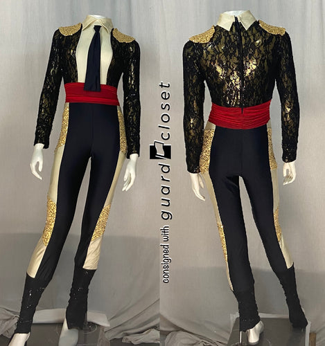 10 black/gold matador costumes Band Shoppe