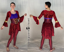 Load image into Gallery viewer, 23 total burgundy/purple/gold uniforms Creative Costuming &amp; Designs
