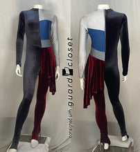 Load image into Gallery viewer, 20 female + 1 male gray/blue/maroon uniforms Band Shoppe
