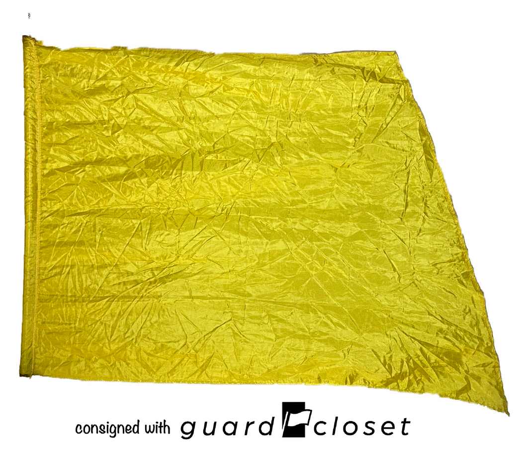 6 Solid Yellow Flags guardcloset