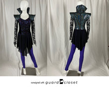 Load image into Gallery viewer, 25 Purple/fuchsia/snake Skin Unitards Creative Costuming &amp; Designs
