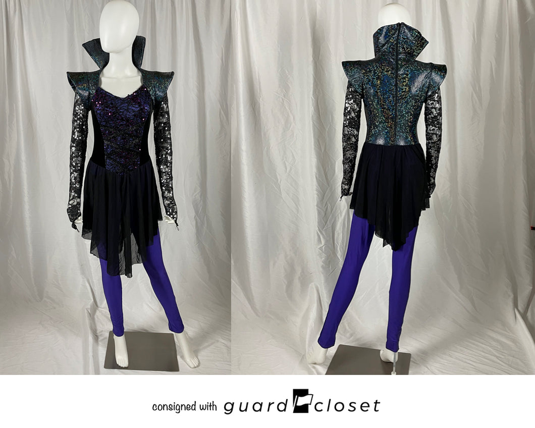 25 Purple/fuchsia/snake Skin Unitards Creative Costuming & Designs
