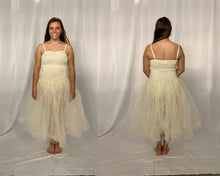 Load image into Gallery viewer, 13 Ivory Dresses With Attached Leotard/tulle Skirt/lace Top Removable Beige Straps guardcloset
